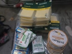 Литовские молочные деликатесы задержаны на пункте «Чернышевское»